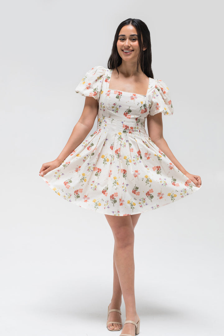 Bernice Floral Mini Dress