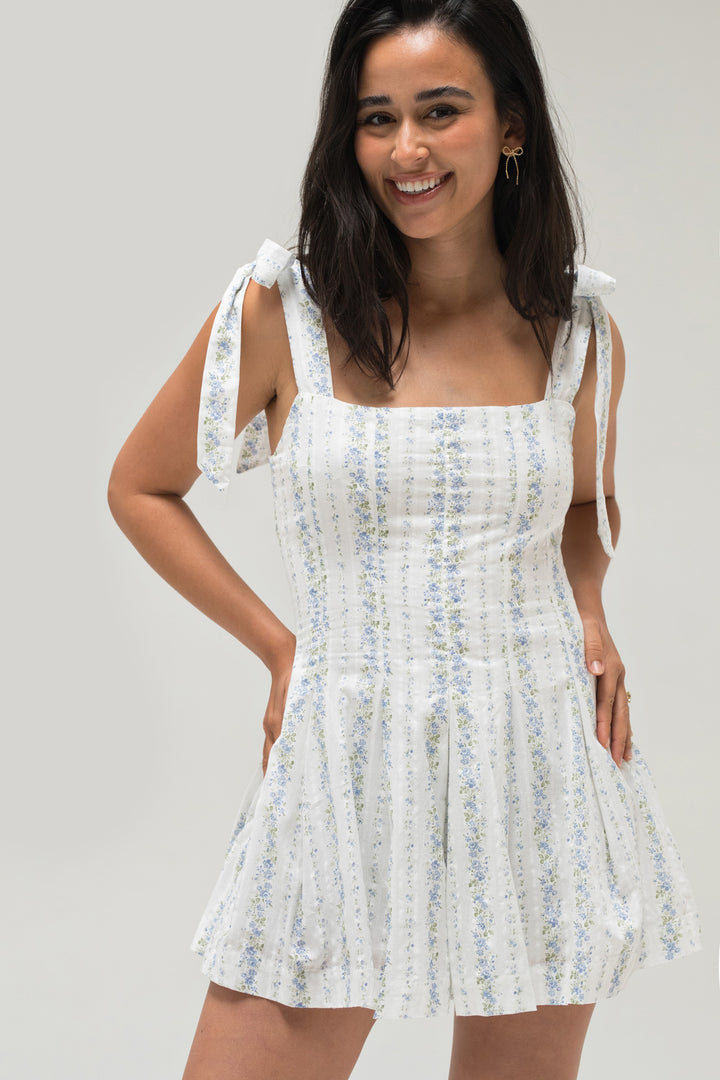 Ivana Tie Shoulder Romper