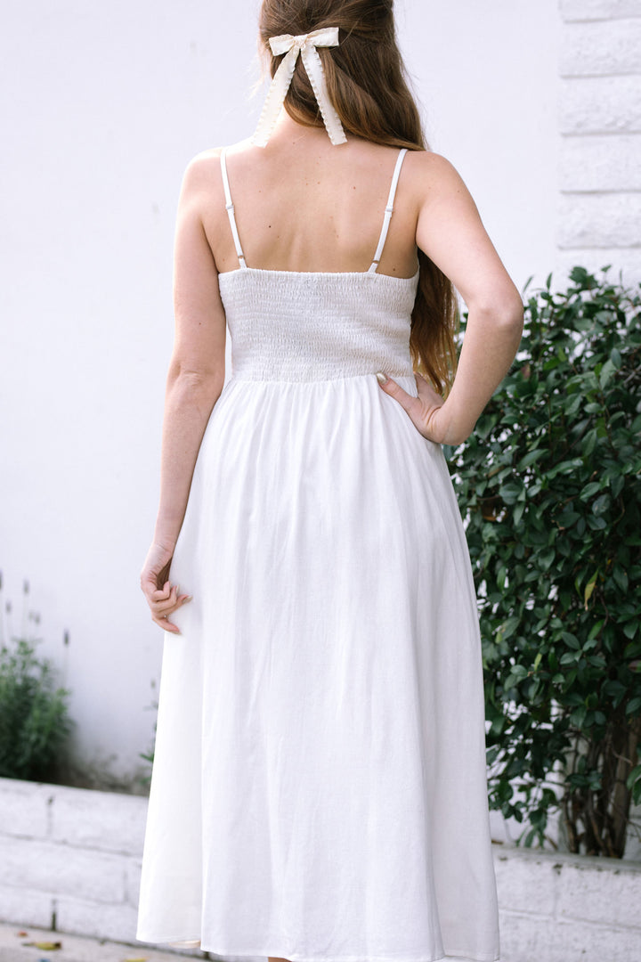 Aria Buttoned Midi Dress