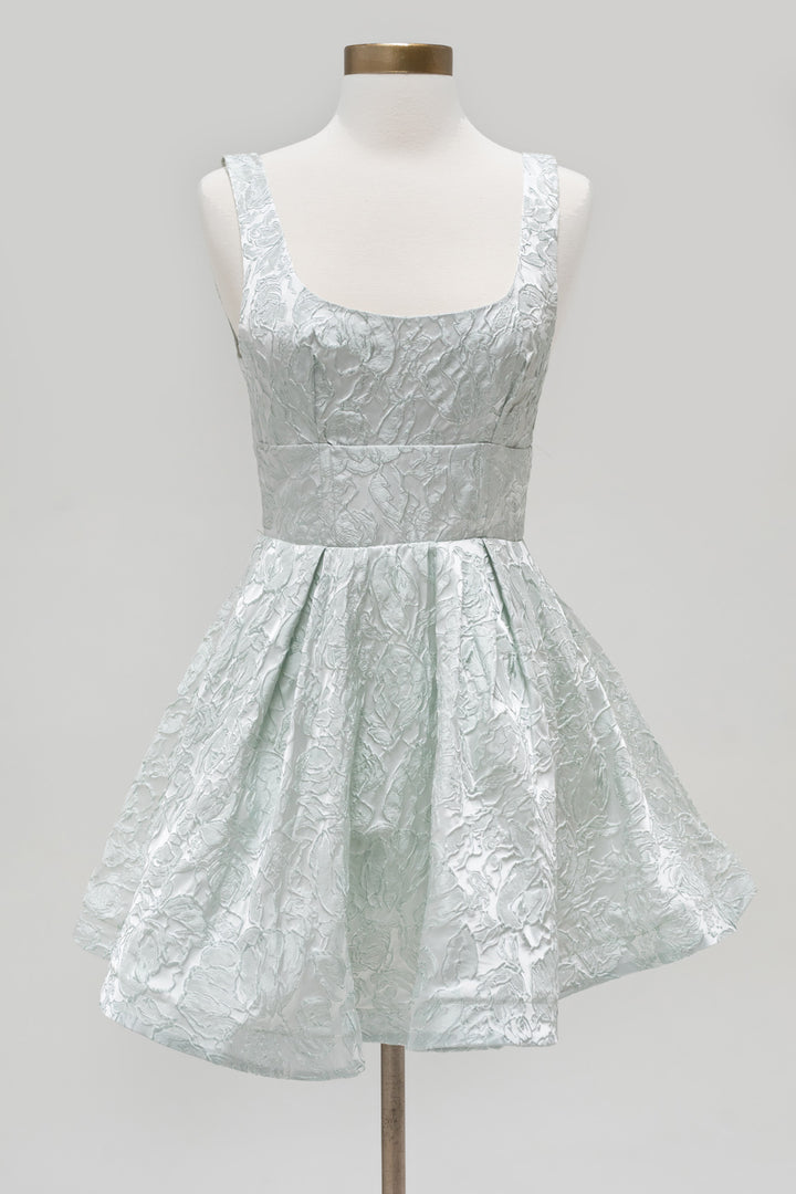 Selena Jacquard Mini Dress