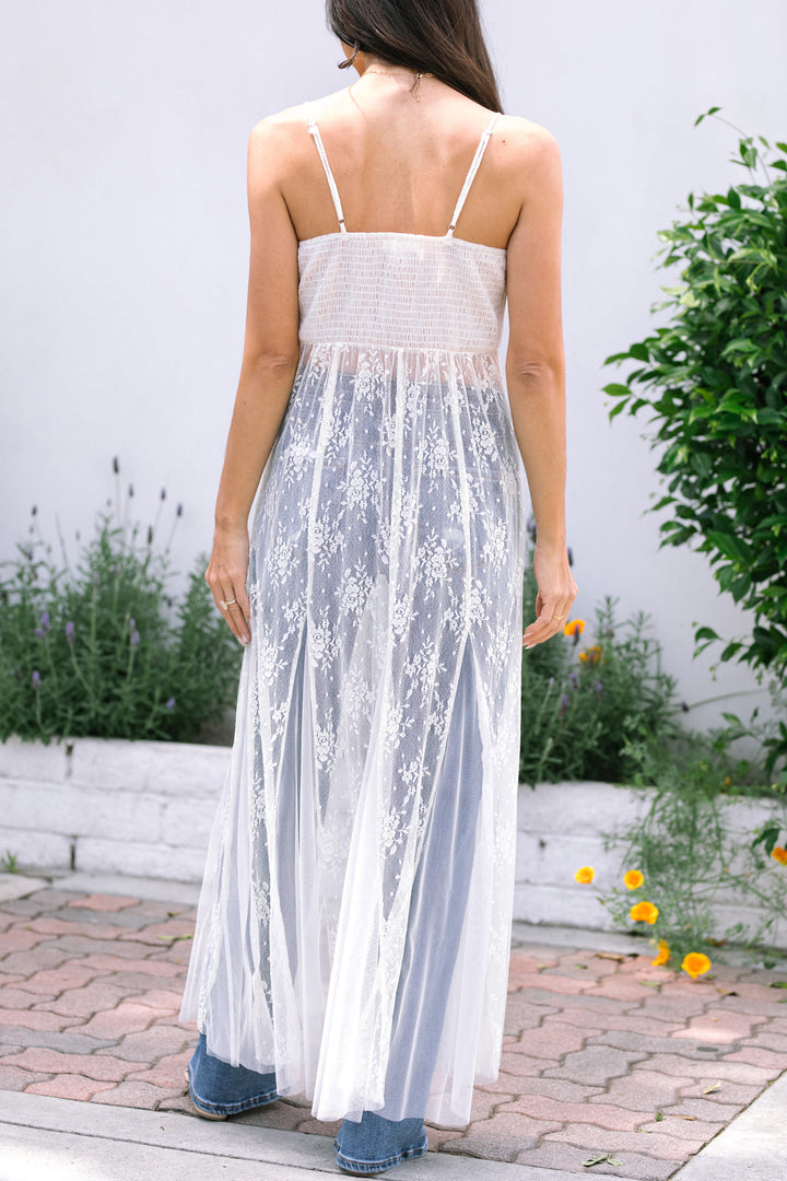 Angelica Sheer Maxi Dress