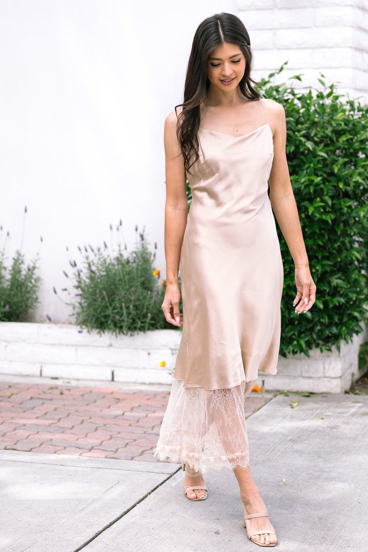 Itzel Slip Lace Dress