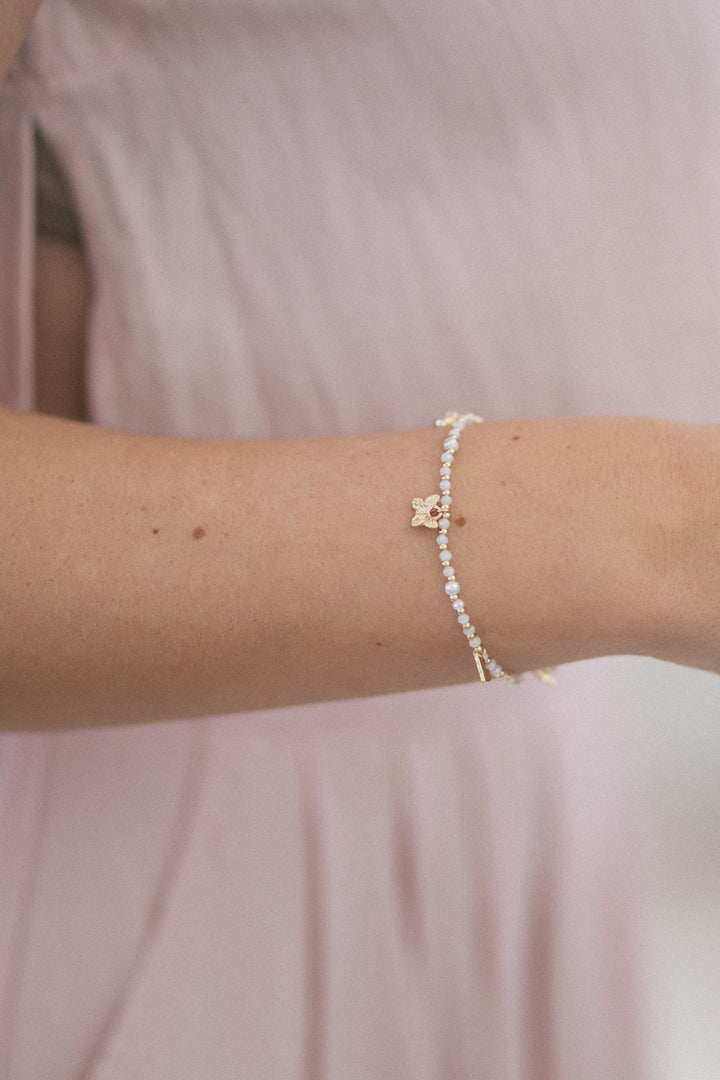 Roxie Charm Bead Stretch Bracelet