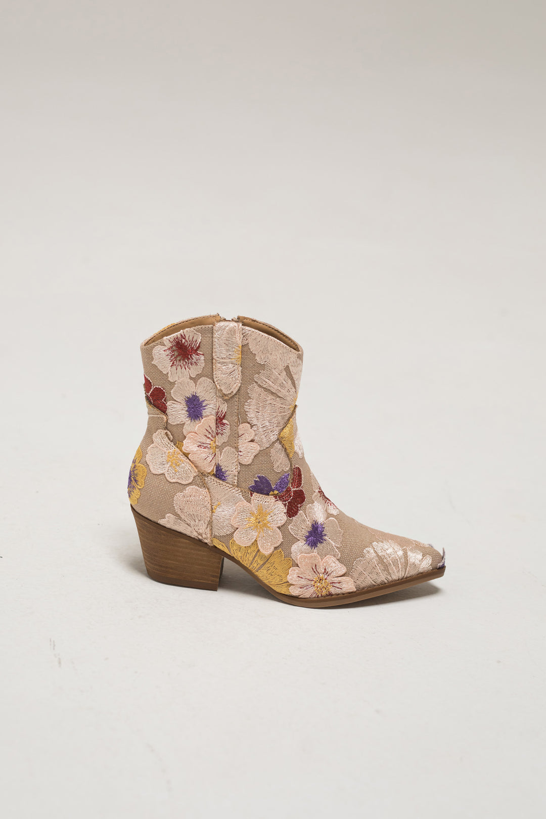 Wanda Floral Western Boot