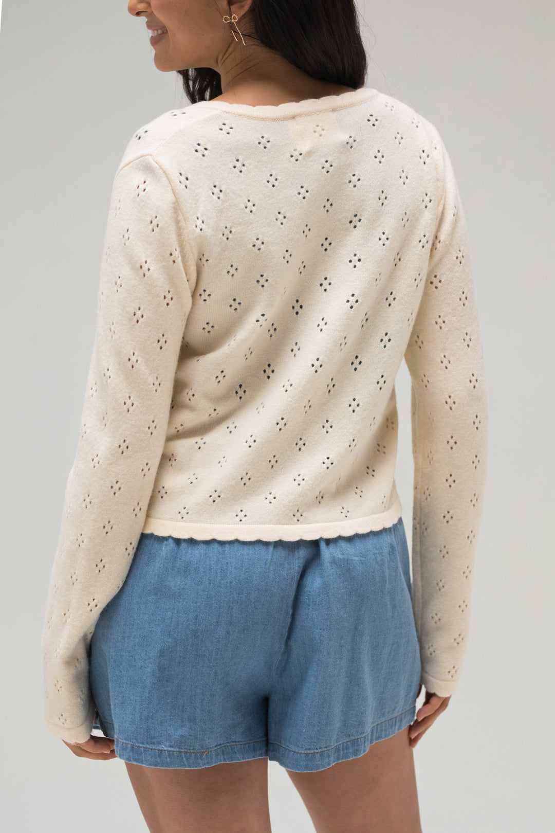 Haven Pointelle Cardigan
