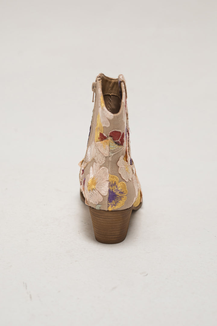 Wanda Floral Western Boot