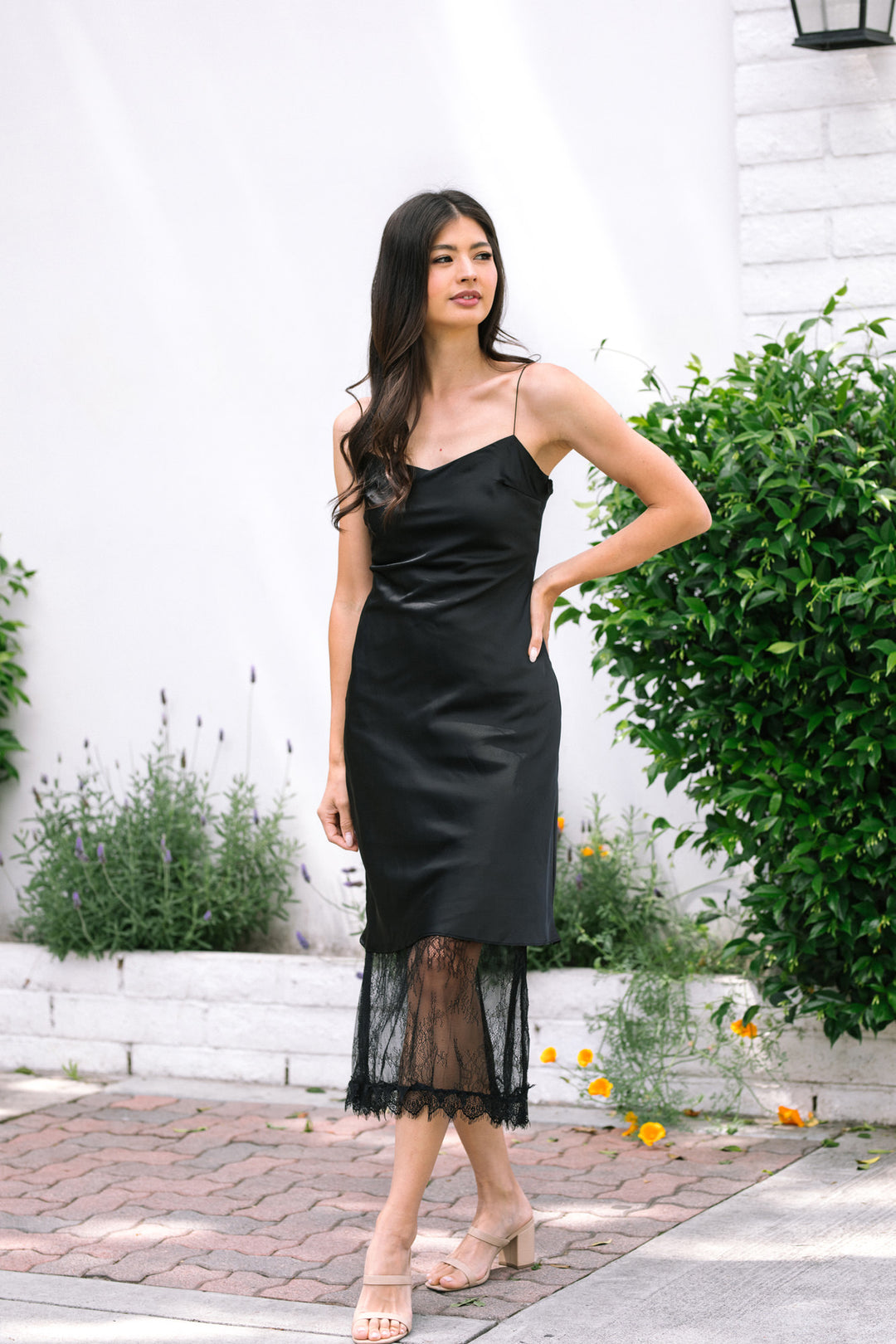 Itzel Slip Lace Dress