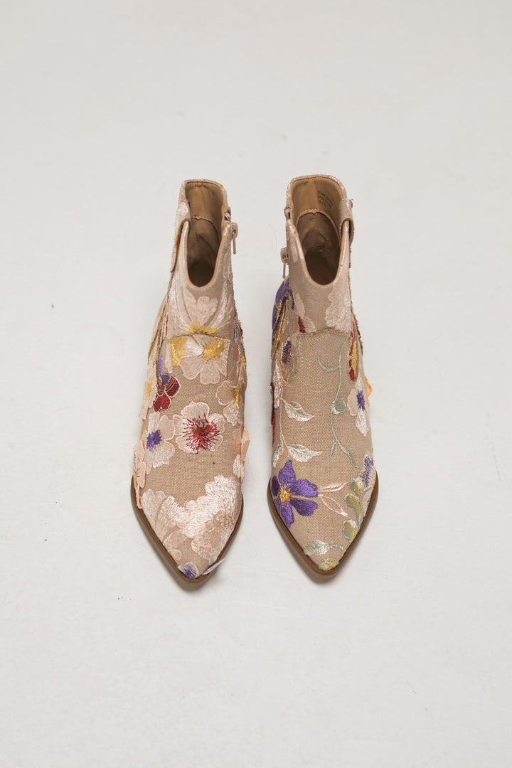 Wanda Floral Western Boot