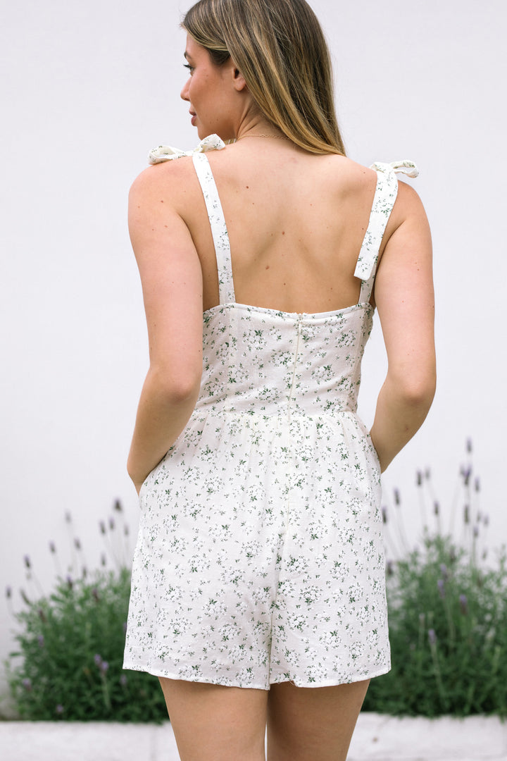 Josie Tie Shoulder Romper