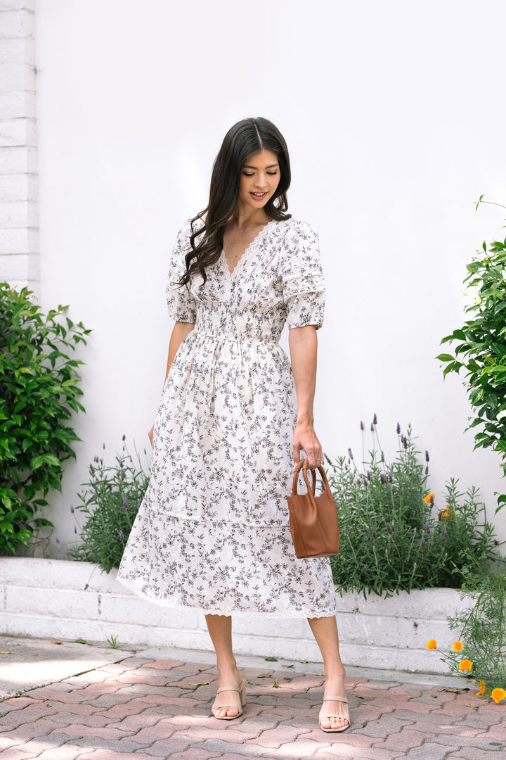 Andrea Puff Sleeve Dress