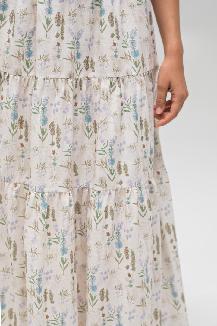 Marla Floral Tiered Skirt