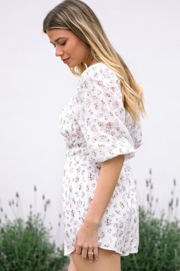 Brandy Square Neck Romper