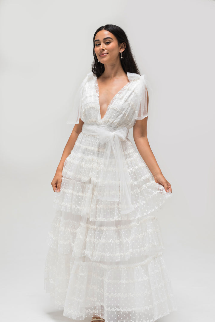 Carina Tulle Maxi Dress