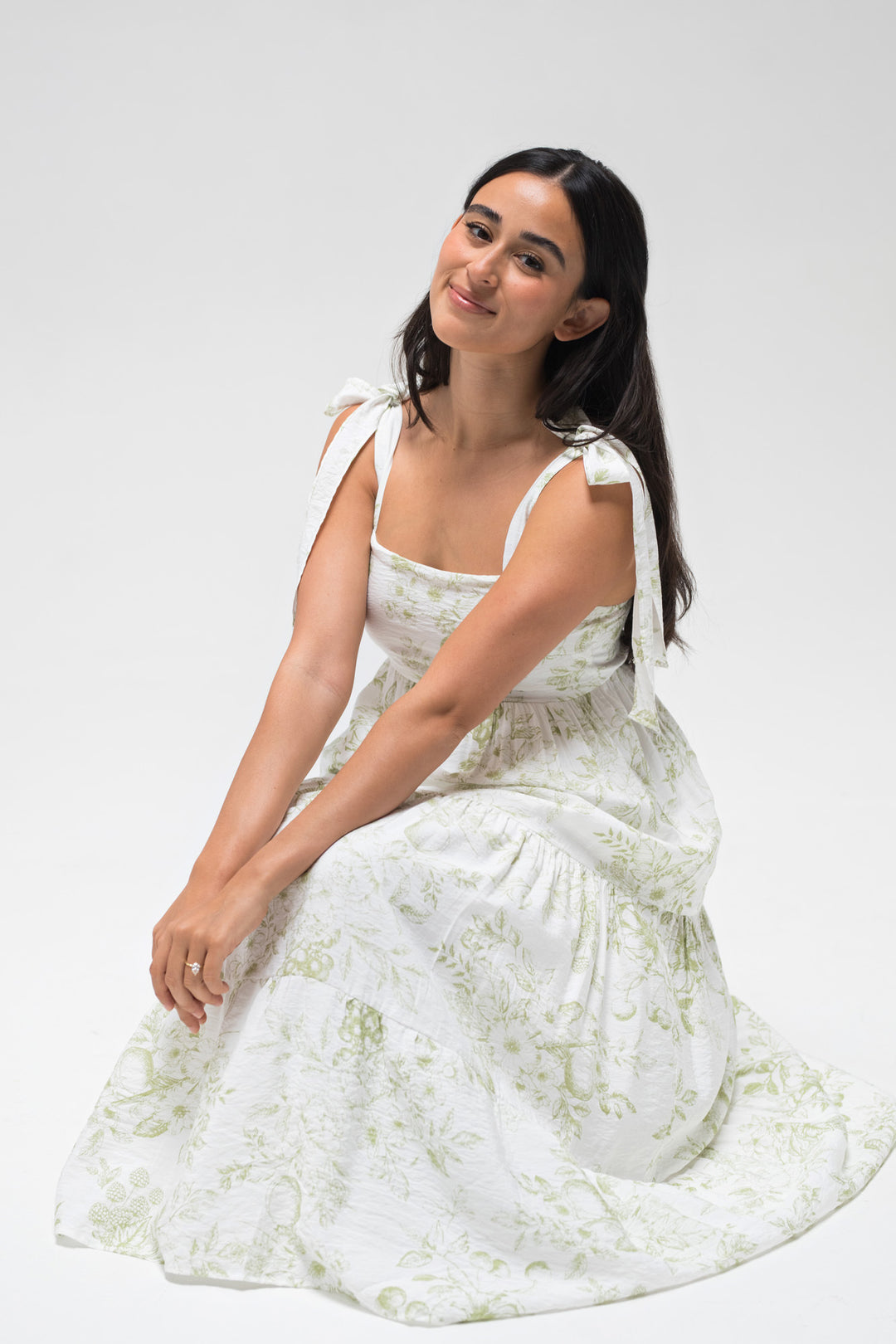 Isabella Floral Tiered Dress