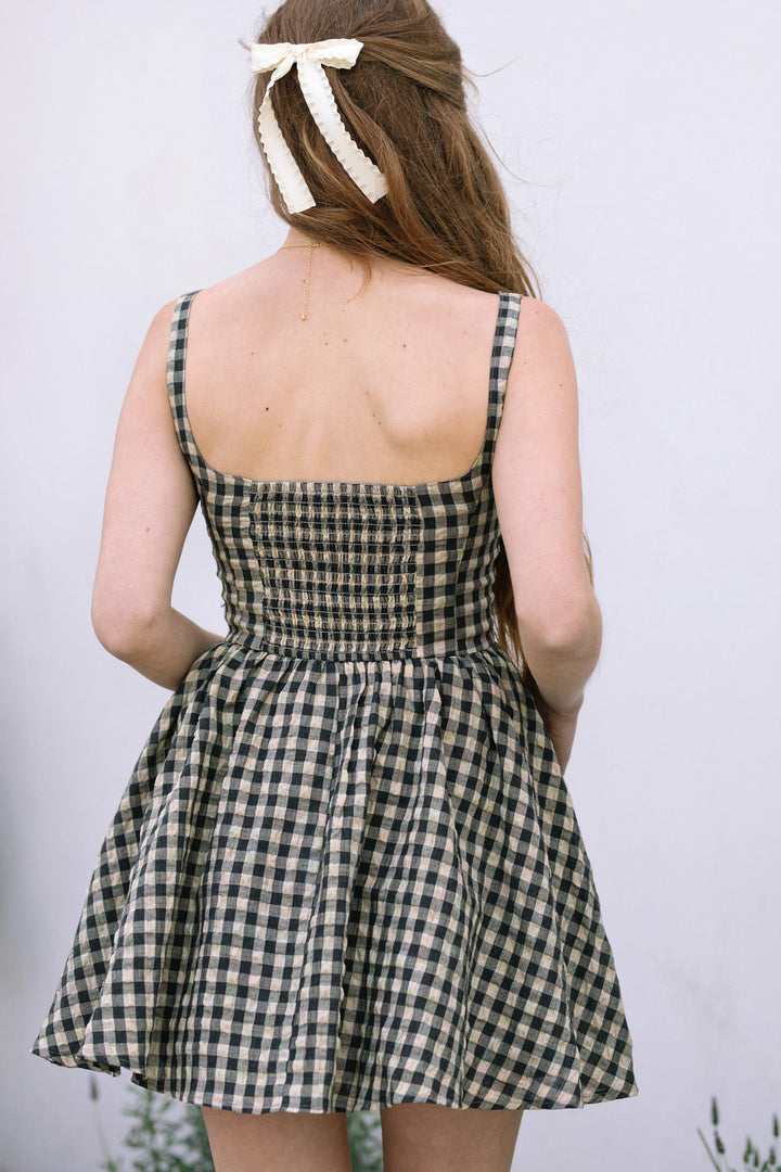 Dani Gingham Mini Dress