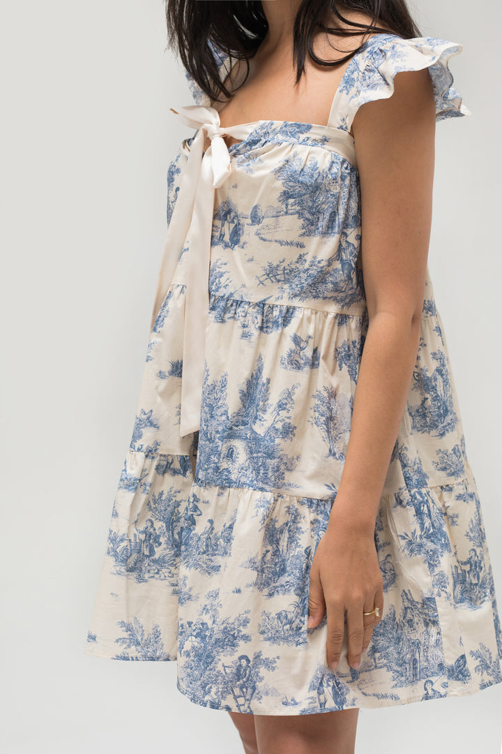 Isla Tiered Mini Dress