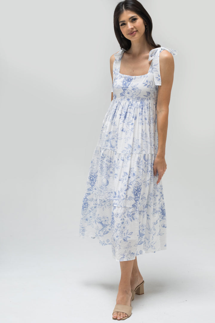 Isabella Floral Tiered Dress