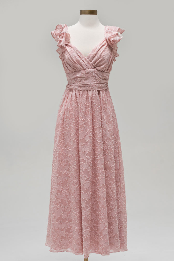 Adele Textured Maxi Dress