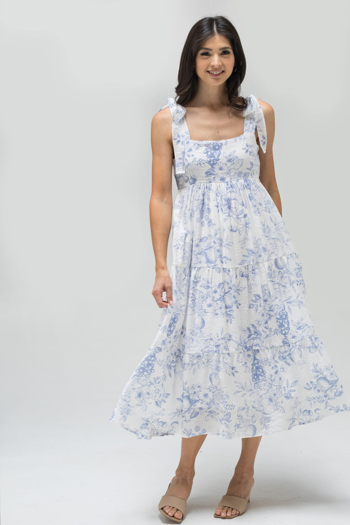 Isabella Floral Tiered Dress