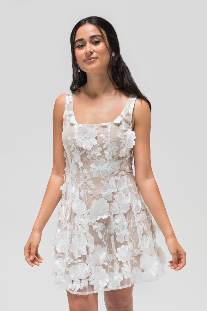 Portia Floral Mini Dress