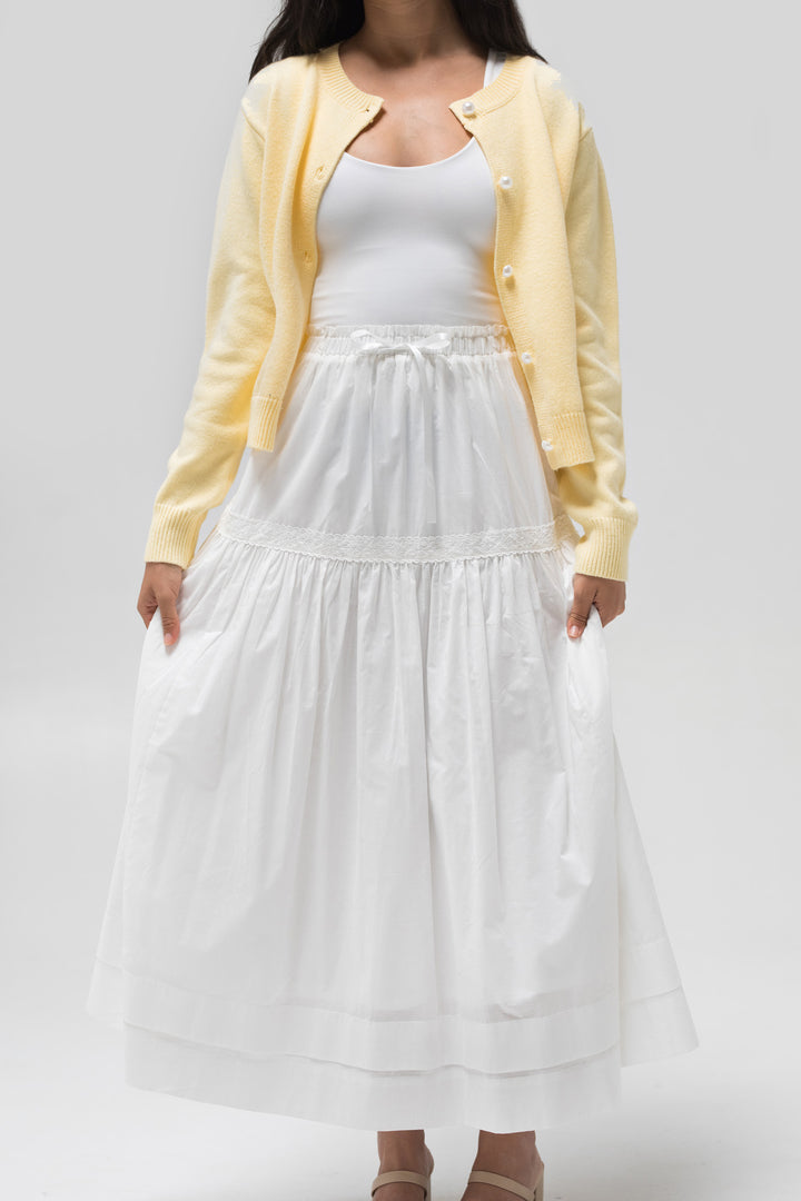 Allison Tiered Midi Skirt