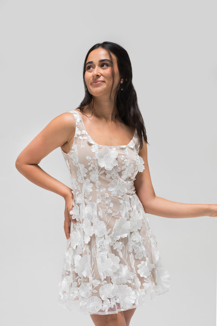 Portia Floral Mini Dress