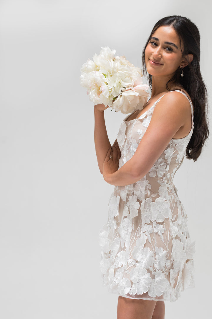 Portia Floral Mini Dress