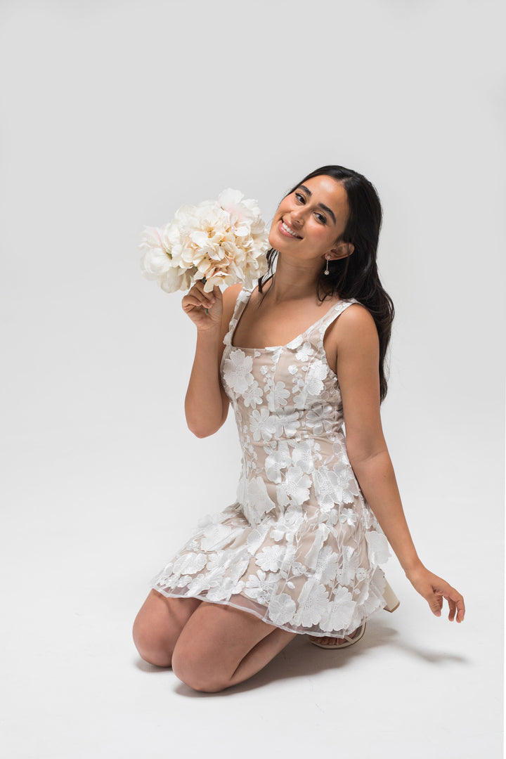 Portia Floral Mini Dress