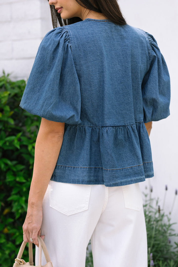 Leticia Puff Sleeve Top
