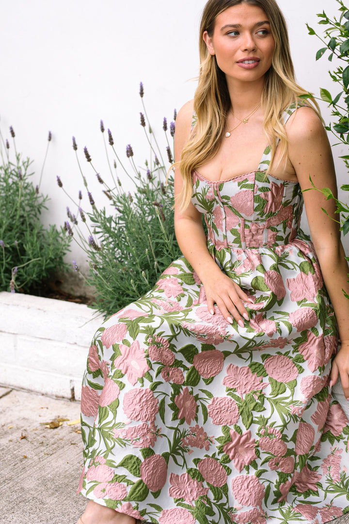 Melody Floral Midi Dress
