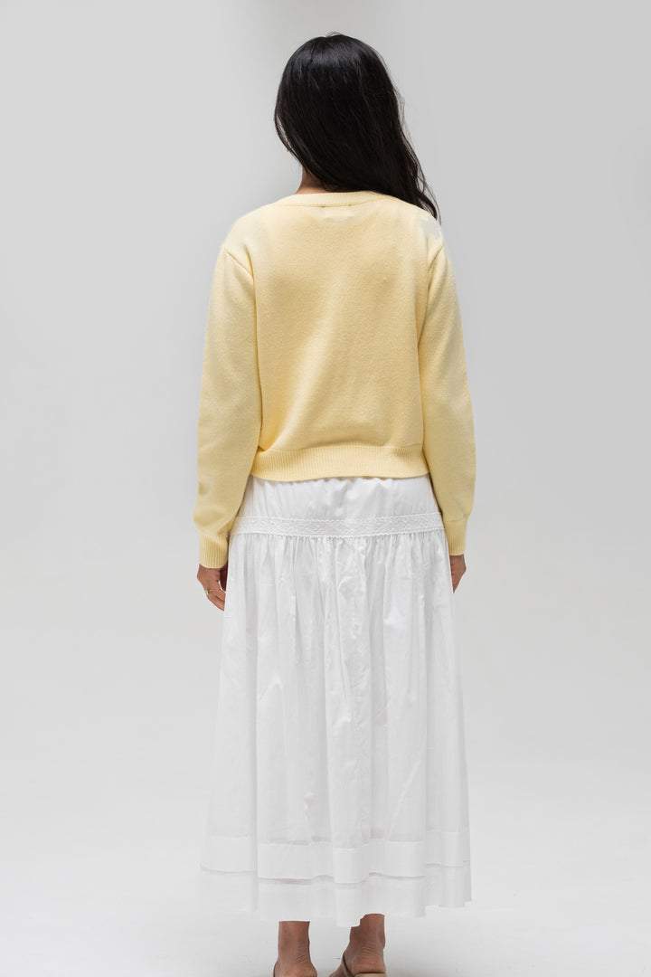 Lisa Buttoned Knit Cardigan