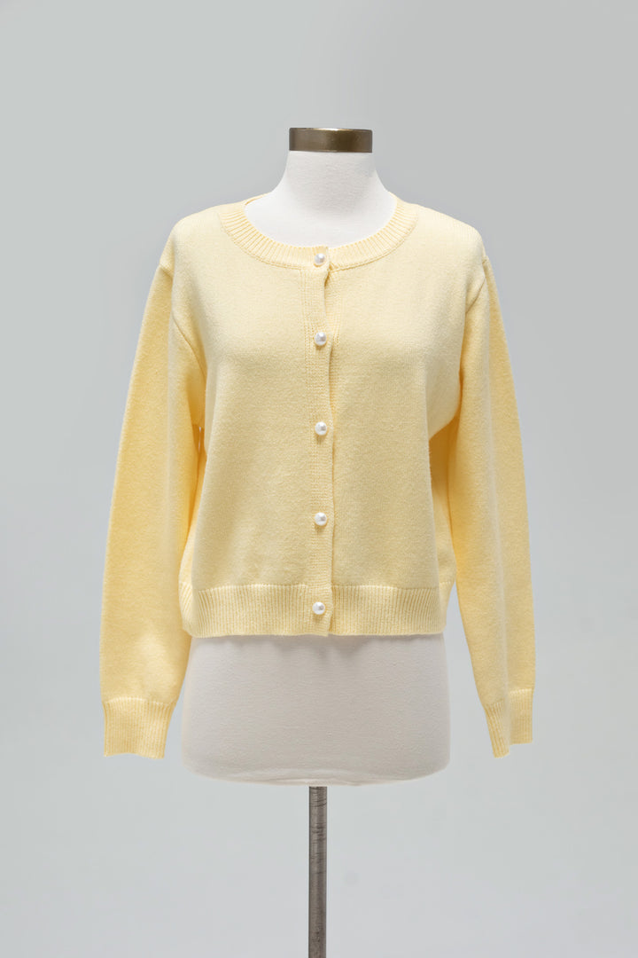 Lisa Buttoned Knit Cardigan