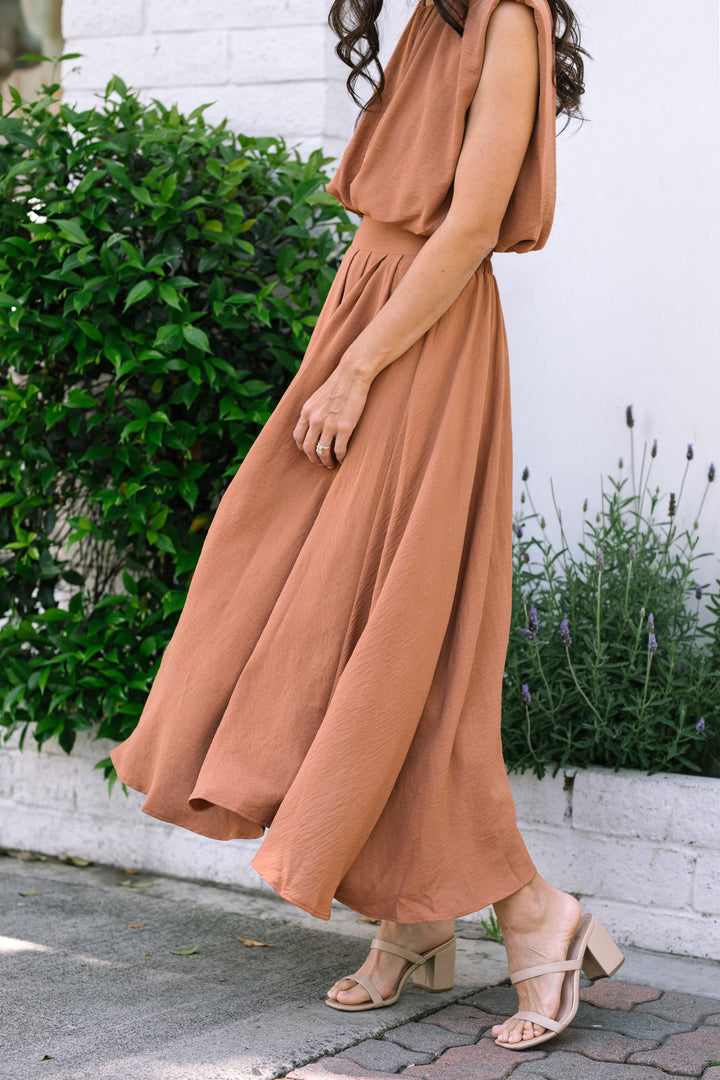 Robin Pleated Midi Skirt