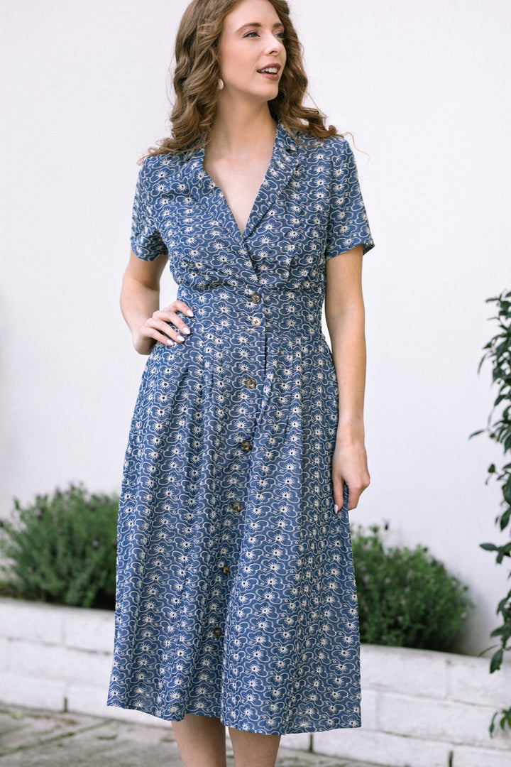 Kennedy Eyelet Shirt Dress