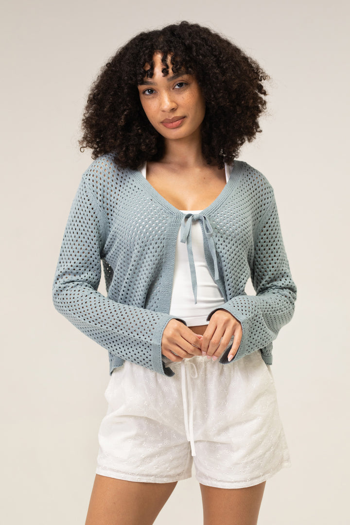 Lexie Front Tie Cardigan