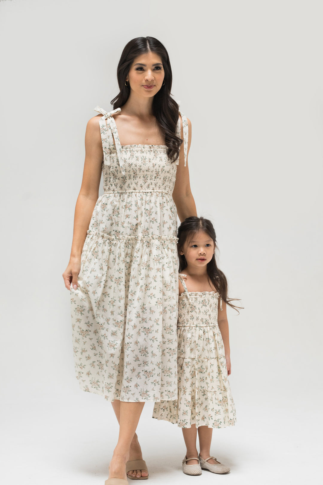 Diana Smocked Midi Dress