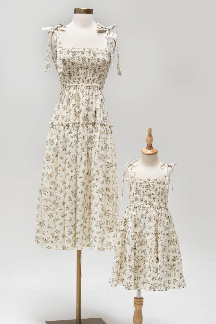 Diana Smocked Midi Dress