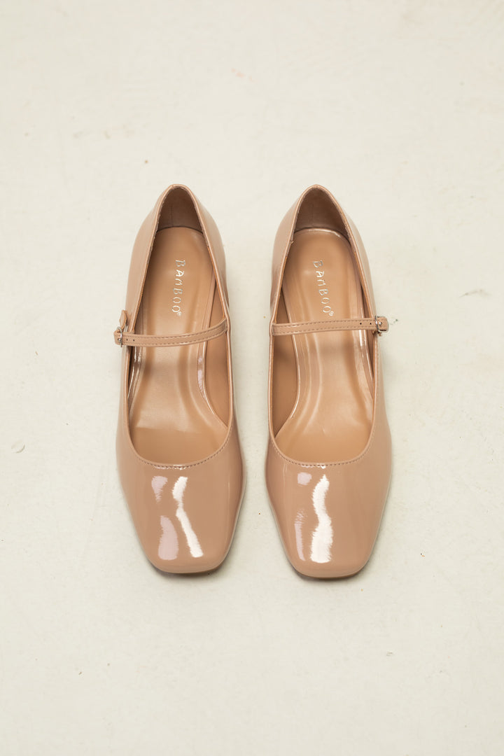 Mary Jane Block Heels