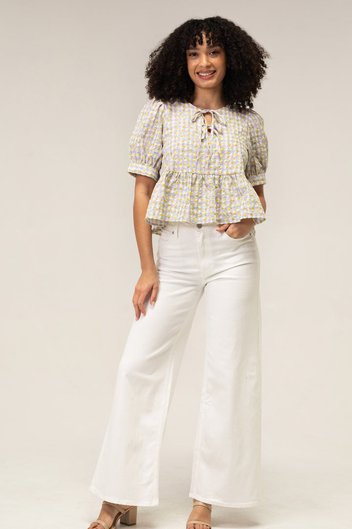 Fernanda Puff Sleeve Top