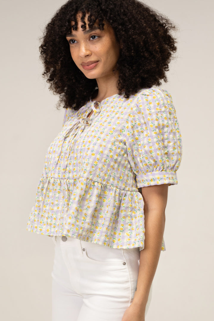 Fernanda Puff Sleeve Top