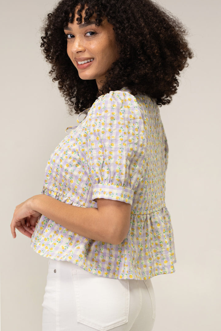 Fernanda Puff Sleeve Top