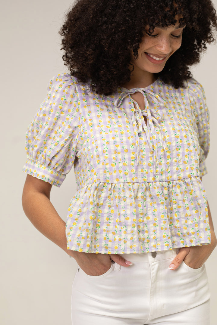 Fernanda Puff Sleeve Top