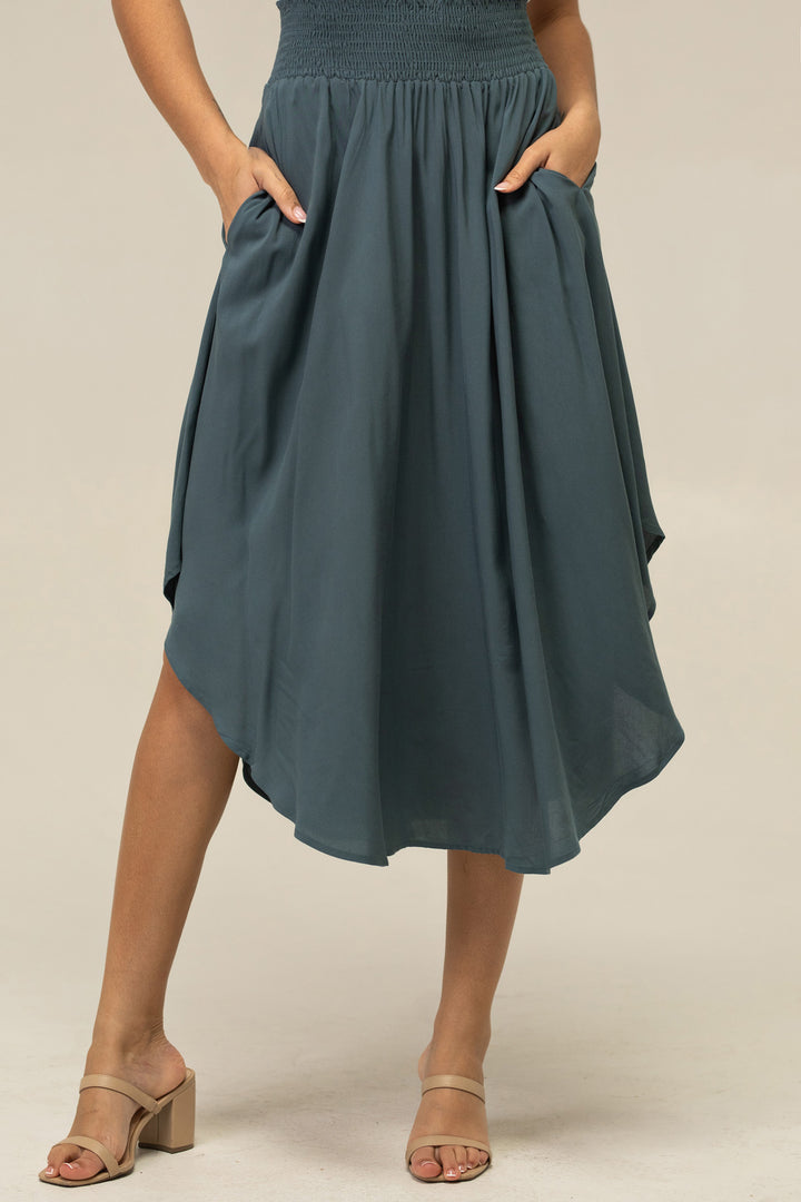 Joyce Round Hem Skirt
