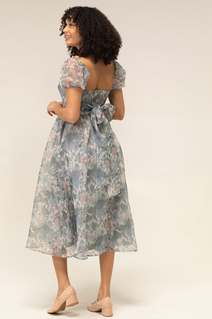 Sophia Floral Organza Dress