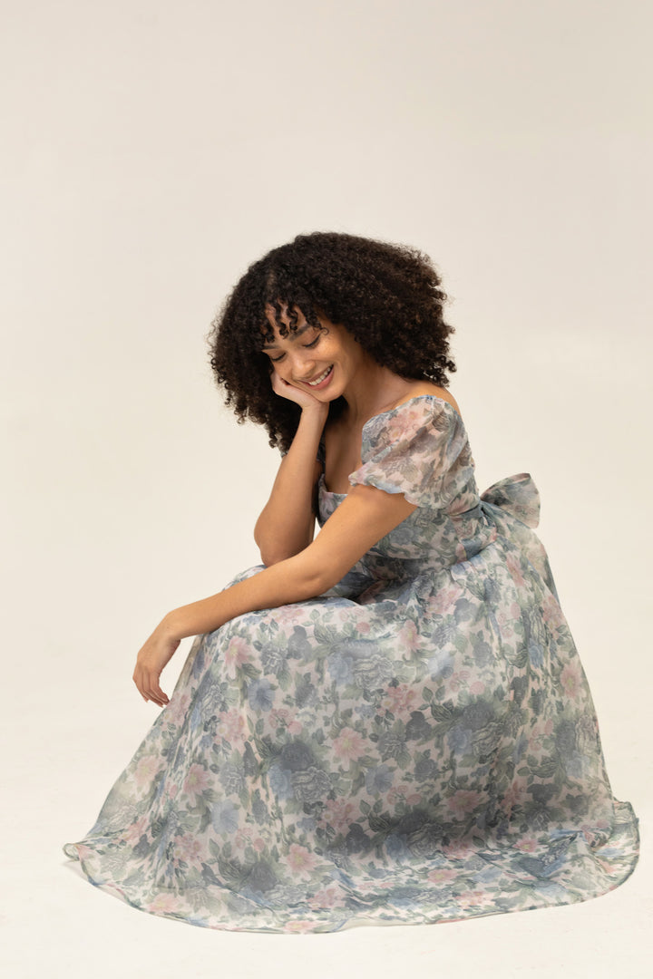 Sophia Floral Organza Dress