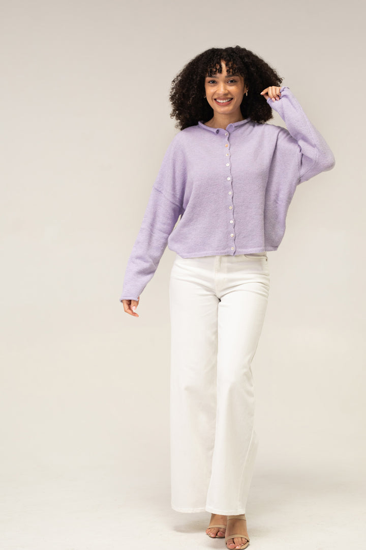 Tristen Buttoned Knit Cardigan