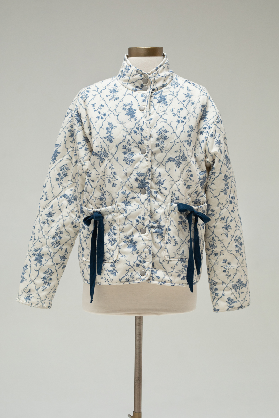 Claire Floral Bow Jacket
