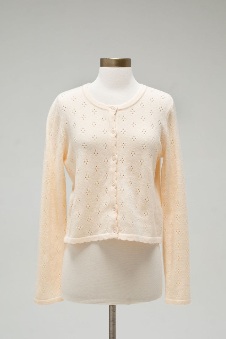 Haven Pointelle Cardigan