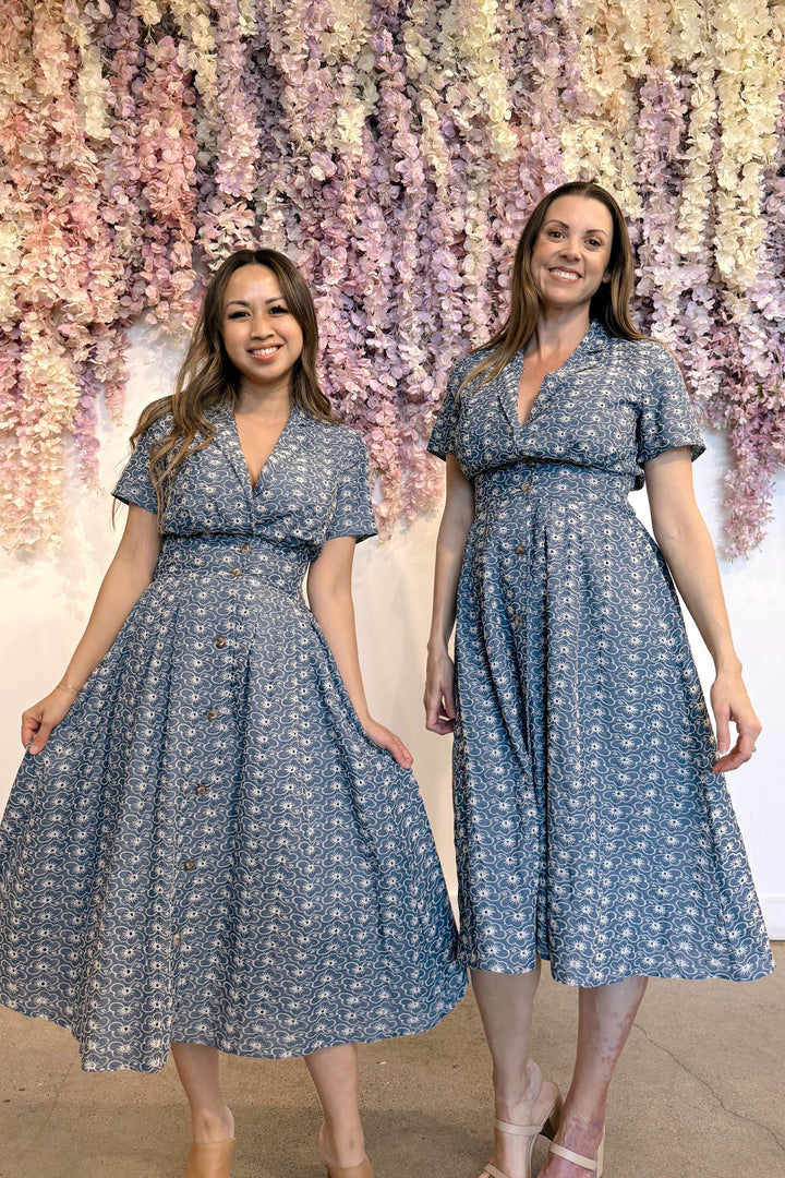 Kennedy Eyelet Shirt Dress
