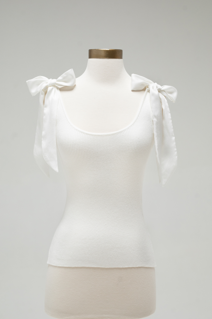Mina Tie Shoulder Top